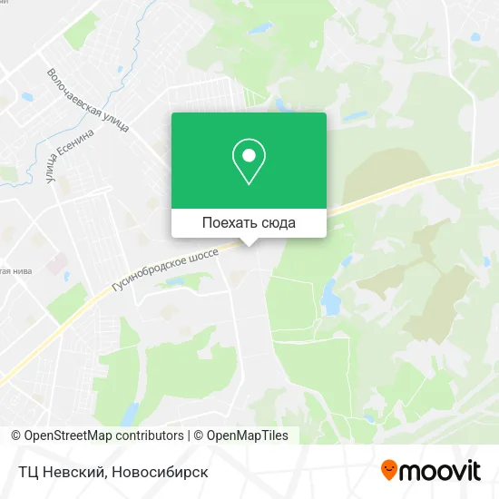 Карта ТЦ Невский