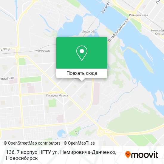 Карта 136, 7 корпус НГТУ ул. Немировича-Данченко