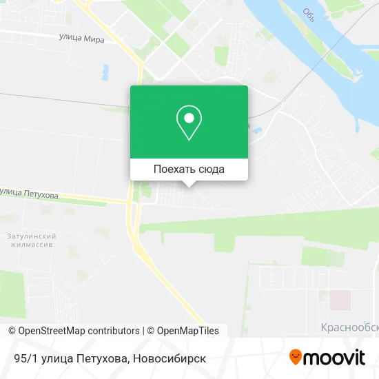 Карта 95/1 улица Петухова