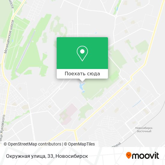 Карта Окружная улица, 33