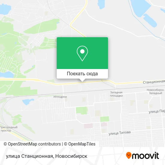 Карта улица Станционная