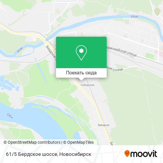 Карта 61/5 Бердское шоссе