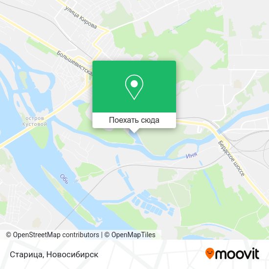 Карта Старица