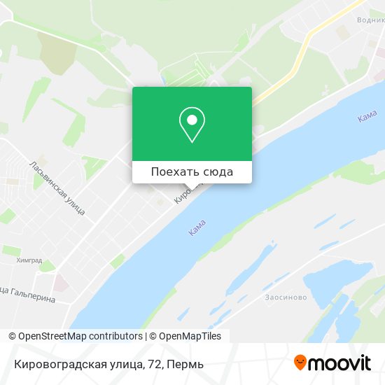 Карта Кировоградская улица, 72