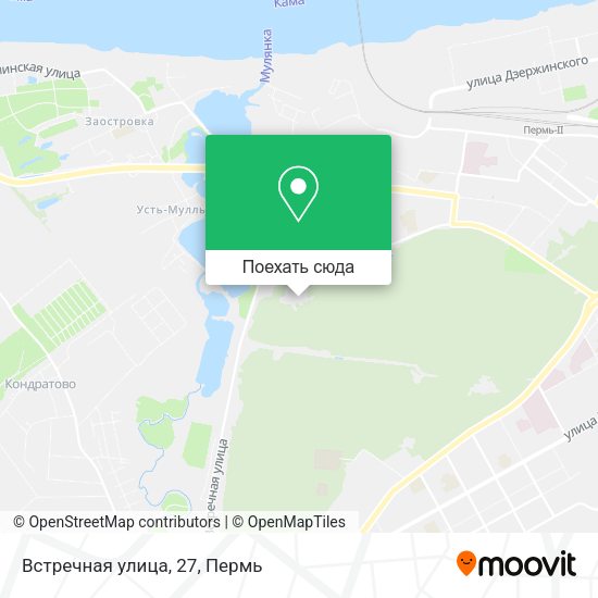Карта Встречная улица, 27