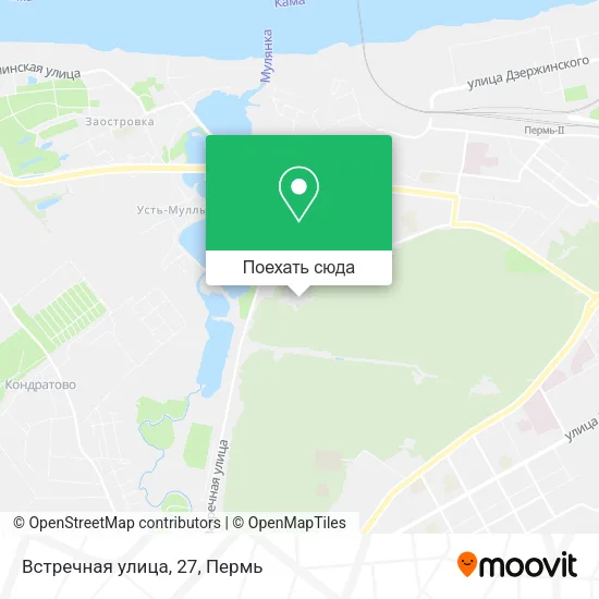 Карта Встречная улица, 27