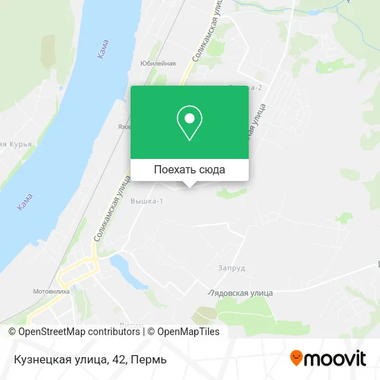 Карта Кузнецкая улица, 42