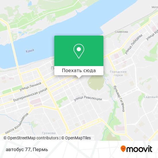 Карта автобус 77