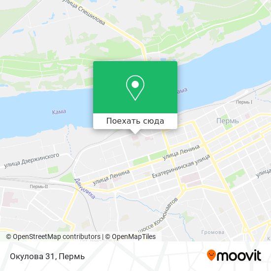 Карта Окулова 31