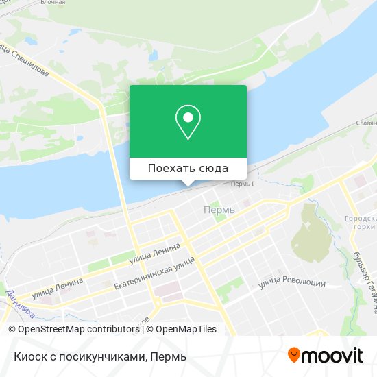 Карта Киоск с посикунчиками