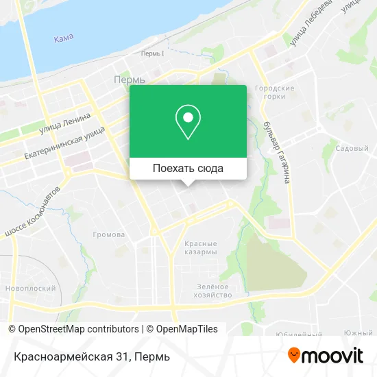 Карта Красноармейская 31