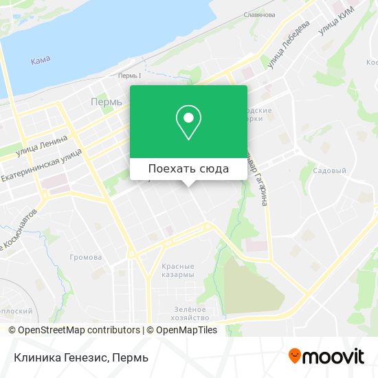 Карта Клиника Генезис