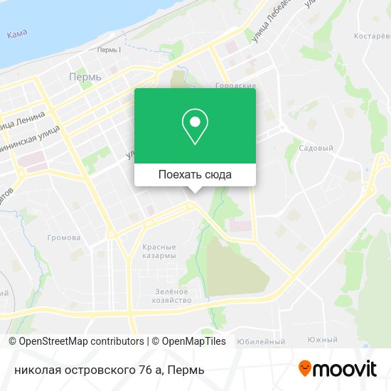 Карта николая островского 76 а