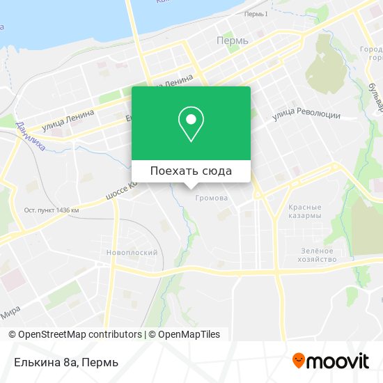 Карта Елькина 8а