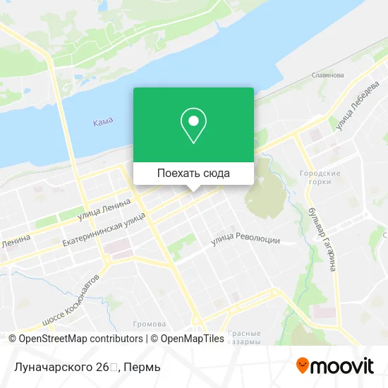 Карта Луначарского 26🏢