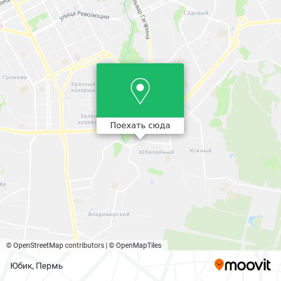 Карта Юбик