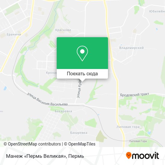 Карта Манеж «Пермь Великая»