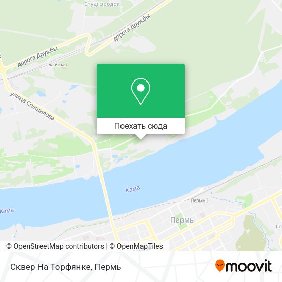 Карта Сквер На Торфянке