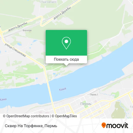 Карта Сквер На Торфянке