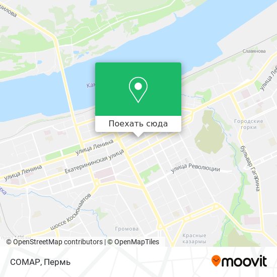 Карта СОМАР