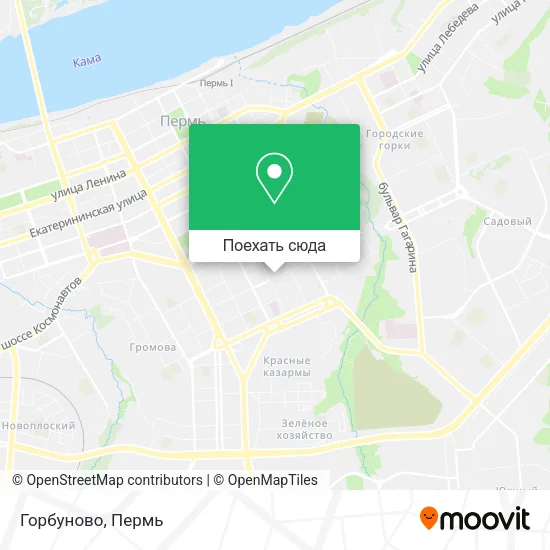 Карта Горбуново