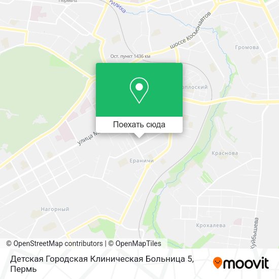 Карта Детская Городская Клиническая Больница 5