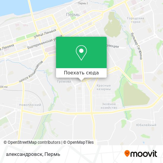 Карта александровск