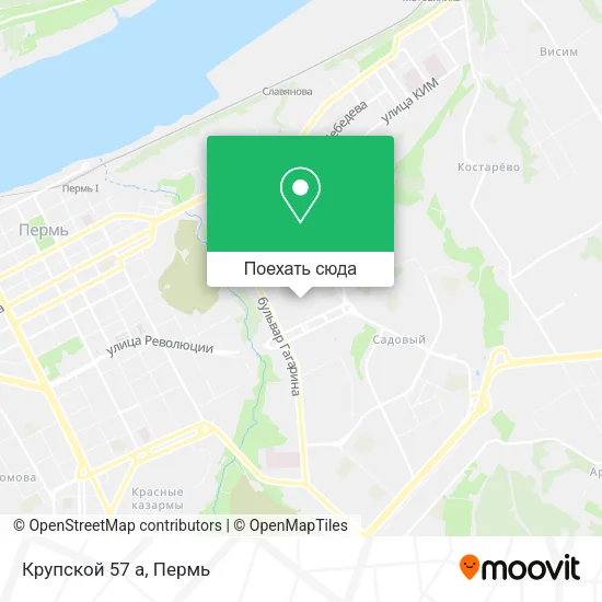 Карта Крупской 57 а