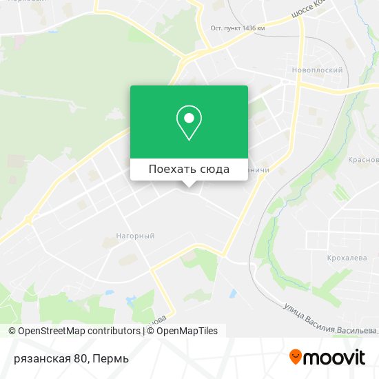 Карта рязанская 80