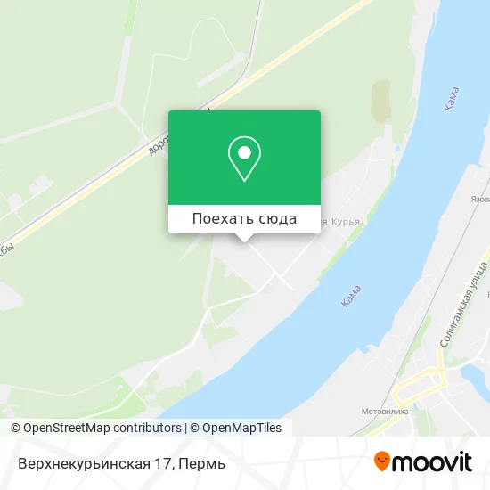 Карта Верхнекурьинская 17