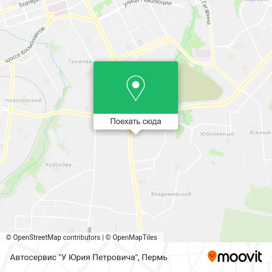 Карта Автосервис "У Юрия Петровича"