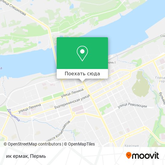 Карта ик ермак