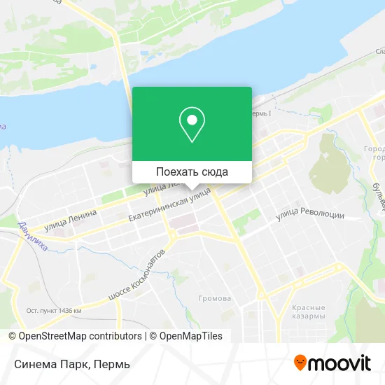 Карта Синема Парк