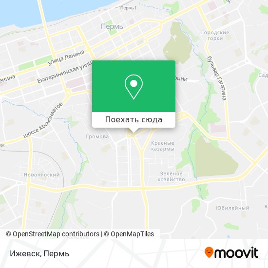 Карта Ижевск
