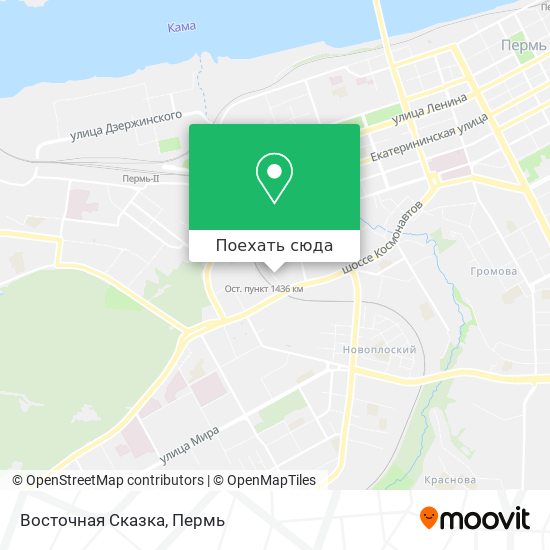 Карта Восточная Сказка