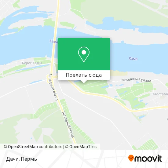 Карта Дачи