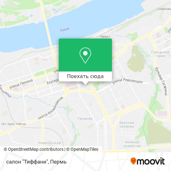 Карта салон "Тиффани"