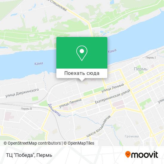 Карта ТЦ "Победа"