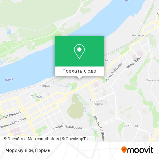 Карта Черемушки