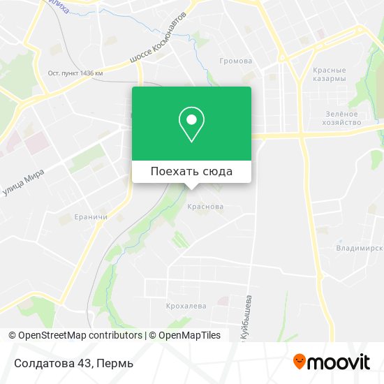 Карта Солдатова 43
