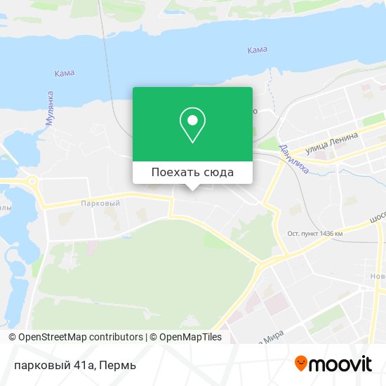 Карта парковый 41а
