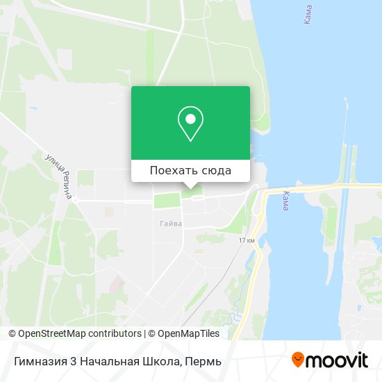 Карта Гимназия 3 Начальная Школа