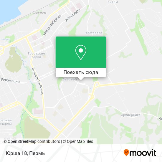 Карта Юрша 18
