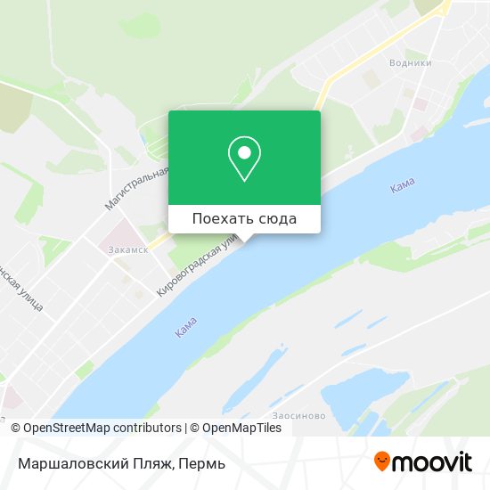 Карта Маршаловский Пляж
