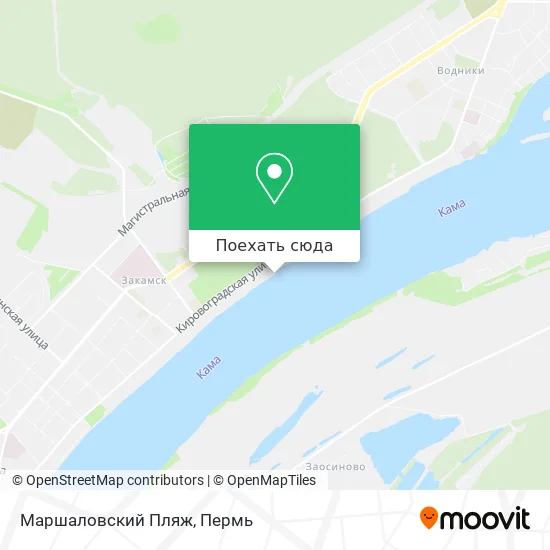 Карта Маршаловский Пляж