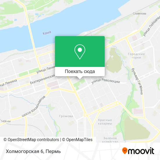 Карта Холмогорская 6