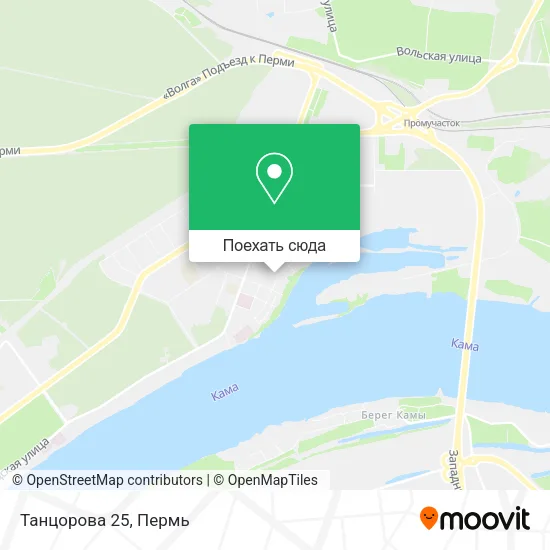 Карта Танцорова 25