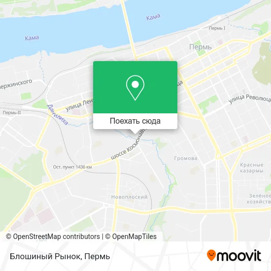 Карта Блошиный Рынок
