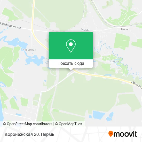 Карта воронежская 20
