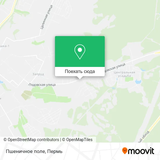 Карта Пшеничное поле